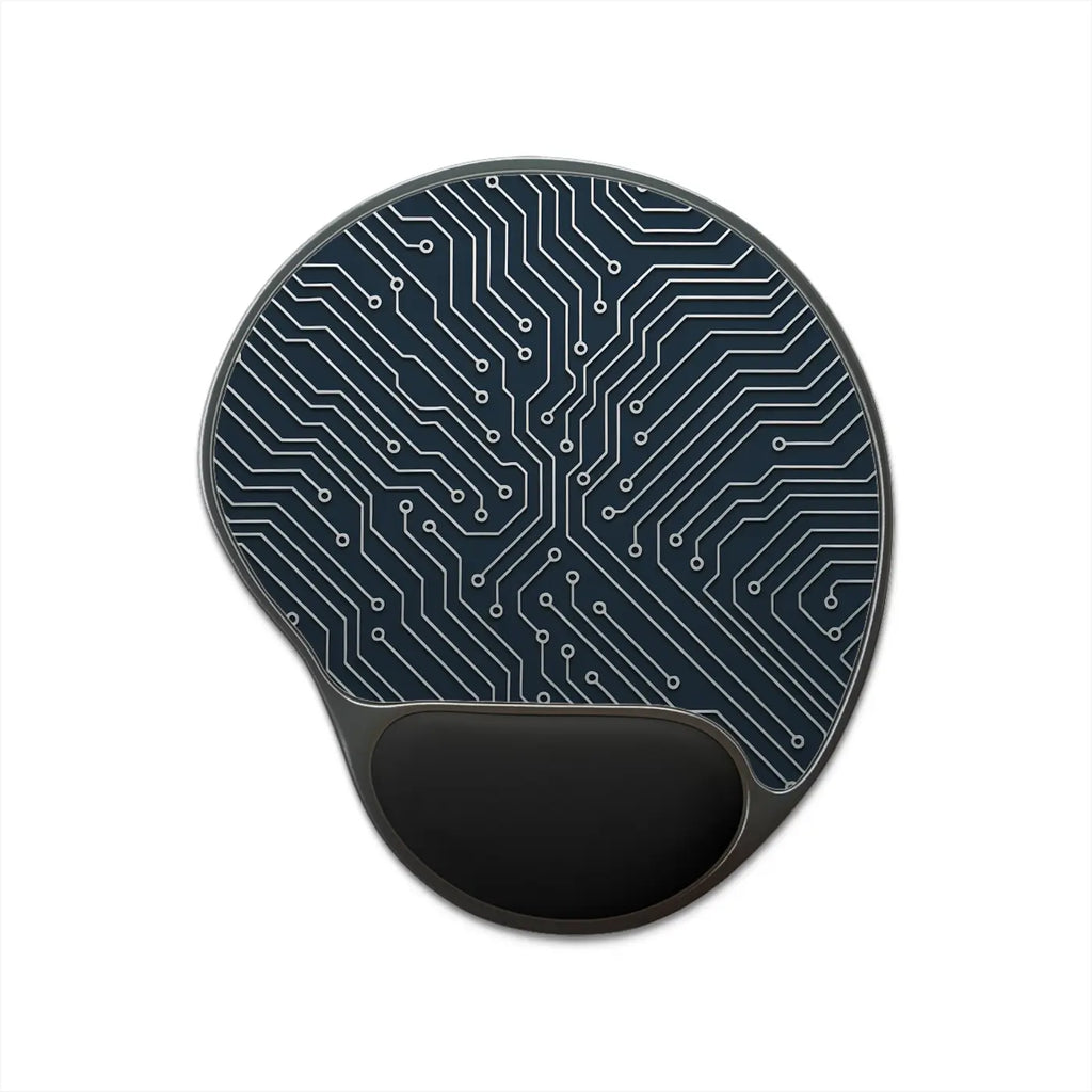 Memory Foam Mouse Pad – Tech Art Graphic - Dipaliz